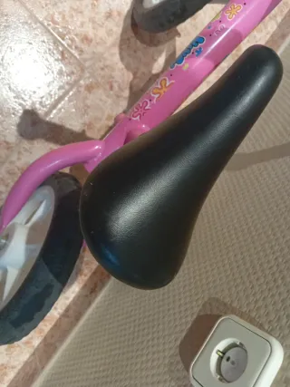 Bicicleta infantil rosa