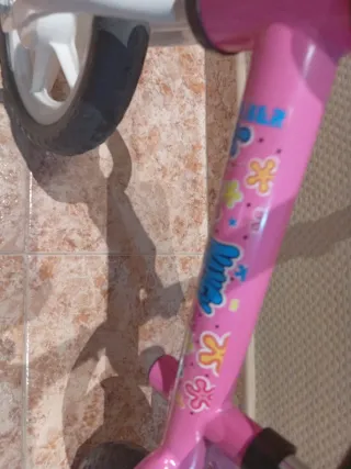 Bicicleta infantil rosa
