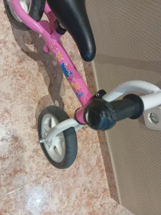 Bicicleta infantil rosa