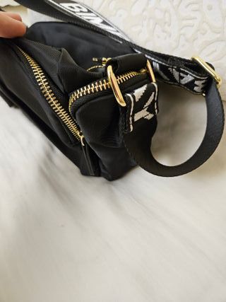 Bolso Bimba y Lola Negro y Dorado