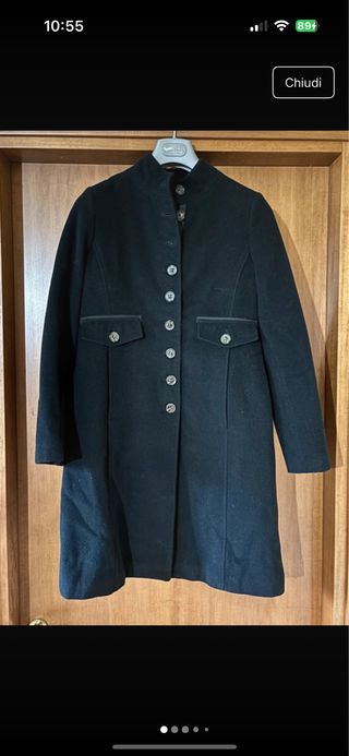 Cappotto Donna Tuwe Nero Tg. 46