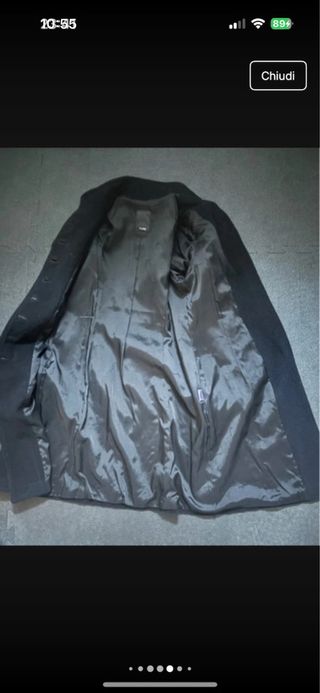 Cappotto Donna Tuwe Nero Tg. 46