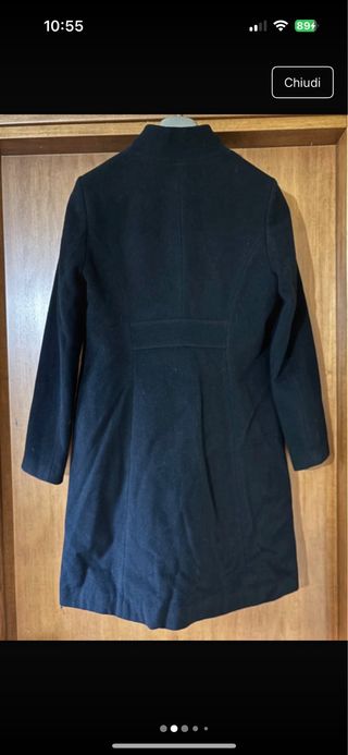 Cappotto Donna Tuwe Nero Tg. 46