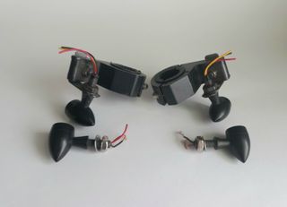 Luces moto Freno Redonda LED e Intermitentes bulle