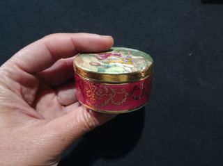 Lote 10 cajitas porcelana vintage decoradas