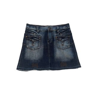 Minigonna vintage anni '90 con ricami