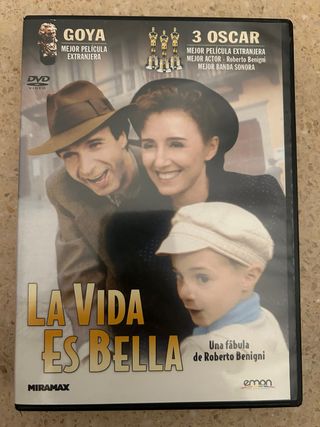 DVD La Vida es Bella - Roberto Benigni