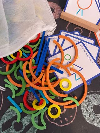 Juego Educativo Palitos y Anillos