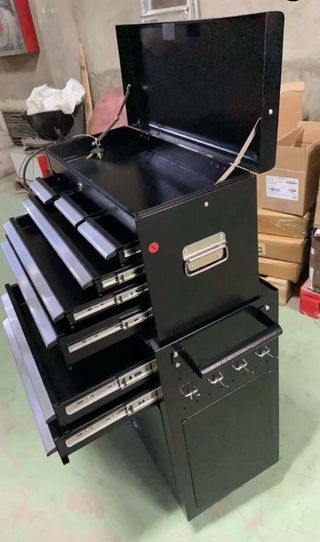 Carrito Barbería/Peluquería Negro