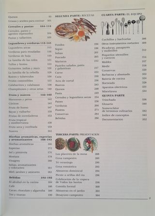 Libro de cocina Terence y Caroline Conran