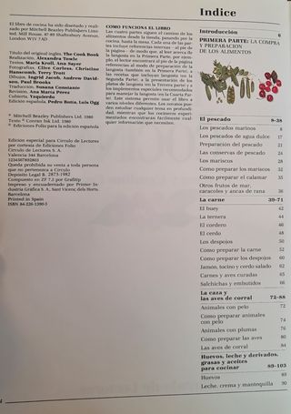 Libro de cocina Terence y Caroline Conran