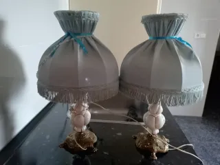 Lámparas de mesita de noche (2 unidades)