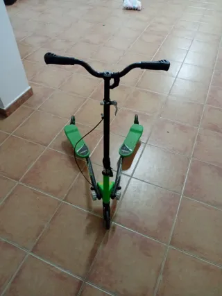 Patinete 3 Ruedas Verde Niños