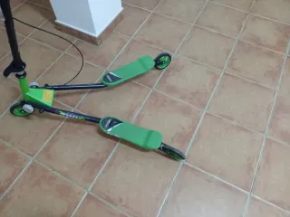 Patinete 3 Ruedas Verde Niños