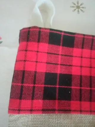 Calcetín Navideño Santa Claus nuevo