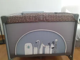 Parque Cuna Lionelo y Colchón Pekitas