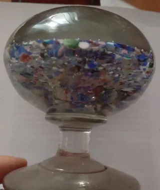 Pisapapeles cristal Murano figura ángel