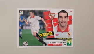 Cromo Álvaro Negredo Sevilla FC