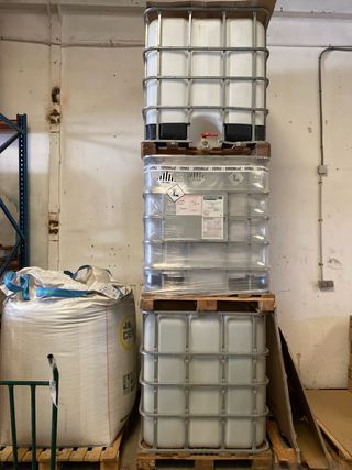 Lote 3 bidones 1000L IBC