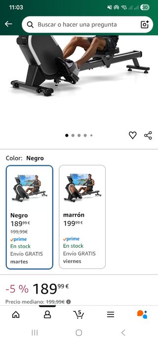 Máquina de Remo CHAOKE Magnética