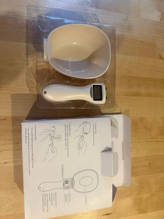 Báscula digital de cocina con cuchara