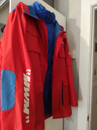 Chaqueta Invierno MWM Roja y Azul