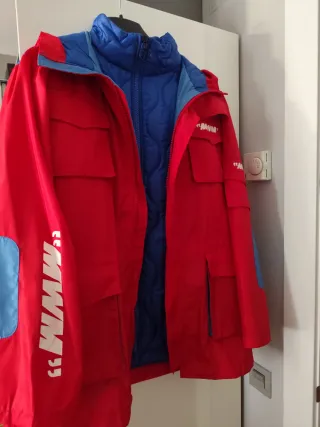 Chaqueta Invierno MWM Roja y Azul