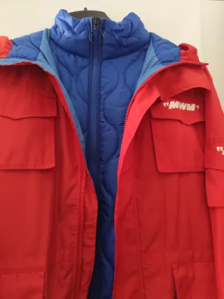 Chaqueta Invierno MWM Roja y Azul