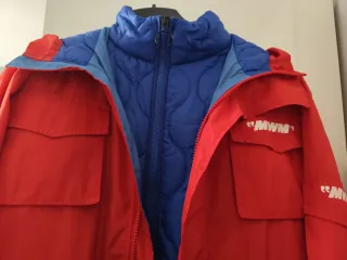 Chaqueta Invierno MWM Roja y Azul