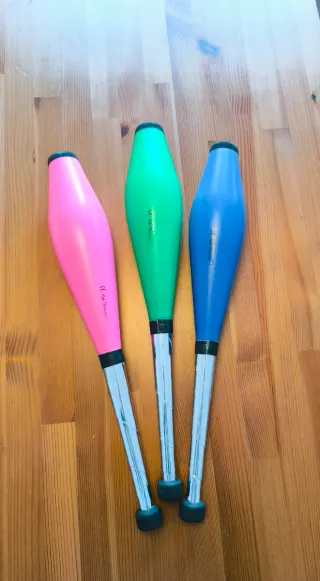 Mazas de malabarismo Mister Babache (3 uds)