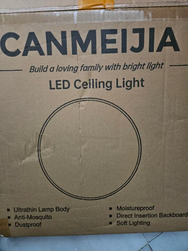 Lâmpada de Teto LED CANMEIJIA Antimosquitos. Ganga.