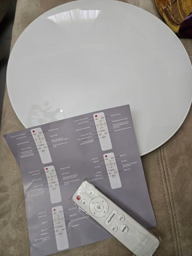 Lâmpada de Teto LED CANMEIJIA Antimosquitos. Ganga.