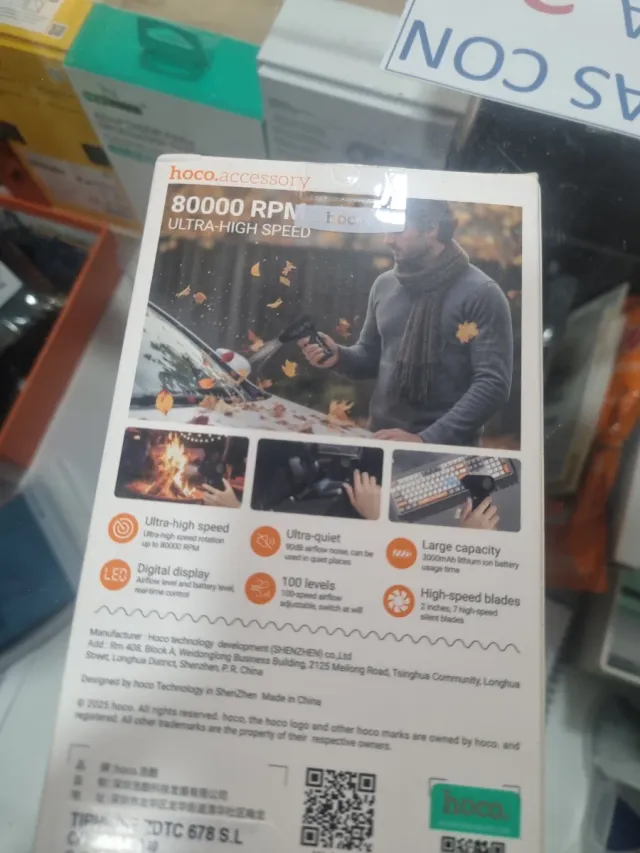 Soplador aire hoco. HX67 alta velocidad