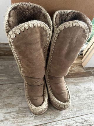 Botas Mou Eskimo Alta Beige