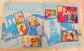 Album di figurine Barbie Rock Stars. 1986.