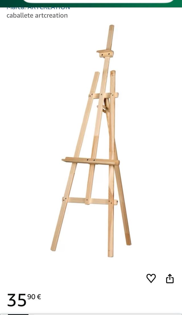 Caballete Pintor Artcreation Madera