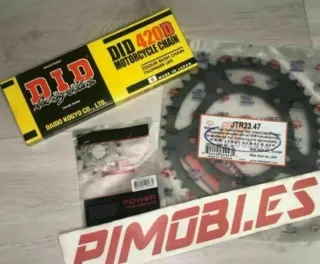 Arrastre DID Aprilia RS 50 culo avispa