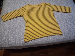 Camiseta algodón Adagio Rayas Mujer.