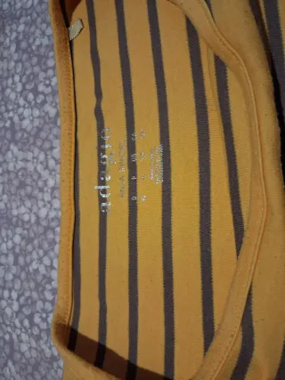 Camiseta algodón Adagio Rayas Mujer.