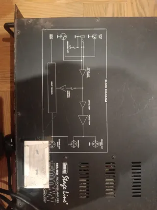 Etapa de Potencia Stage Line STA-160 500w