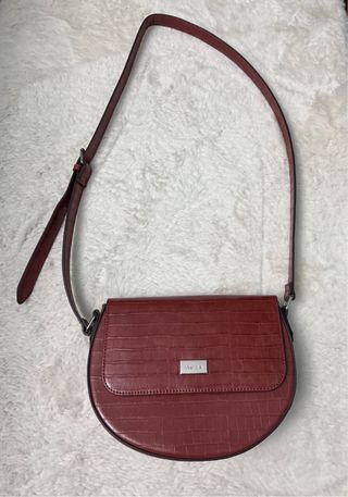 Bolso vilanova Marrón/burdeos