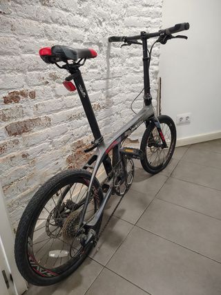Bicicleta Plegable Fibra Carbono