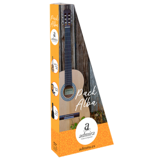 Pack Guitarra Clásica Admira Alba 4/4