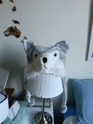 Berrettini divertenti da lupo per bambini