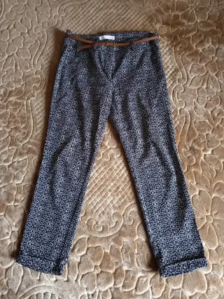 Pantalones estampados mujer