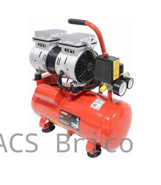 Compresor Aire Silencioso 6 L - 0,75 Hp - 09371 - Mader