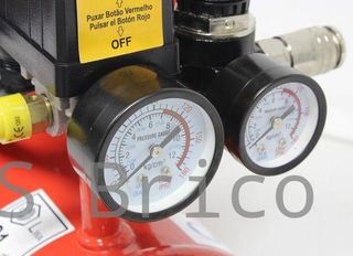 Compresor Aire Silencioso 6 L - 0,75 Hp - 09371 - Mader