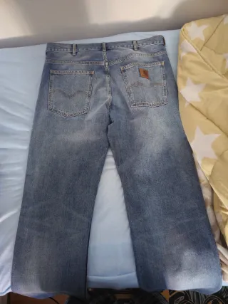 Pantalones Vaqueros Carhartt Azules