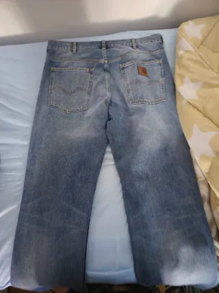 Pantalones Vaqueros Carhartt Azules