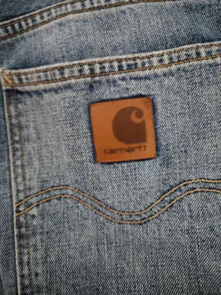 Pantalones Vaqueros Carhartt Azules